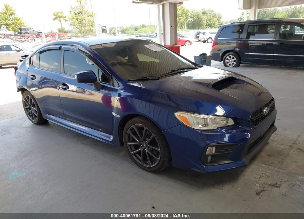 2019 SUBARU WRX PREMIUM VIN: JF1VA1C6XK9804013