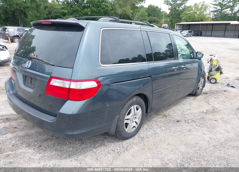 2006 HONDA ODYSSEY EX-L VIN: 5FNRL38776B054004