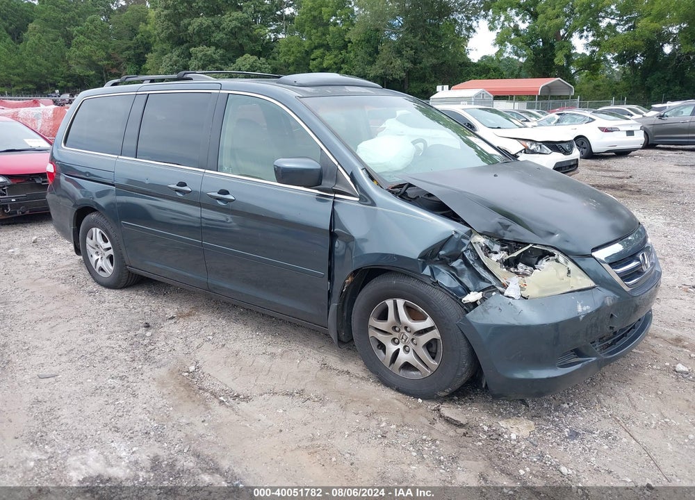 2006 HONDA ODYSSEY EX-L VIN: 5FNRL38776B054004