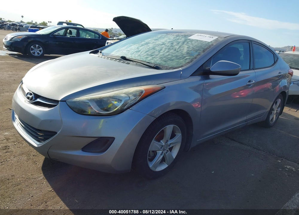 2013 HYUNDAI ELANTRA GLS VIN: KMHDH4AE4DU977891