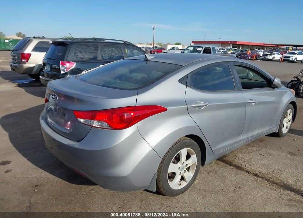 2013 HYUNDAI ELANTRA GLS VIN: KMHDH4AE4DU977891
