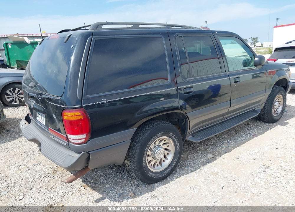 2000 MERCURY MOUNTAINEER VIN: 4M2ZU76E3YUJ13771