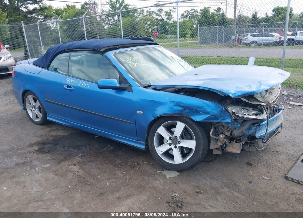 2007 SAAB 9 3 VIN: YS3FH71U476100597