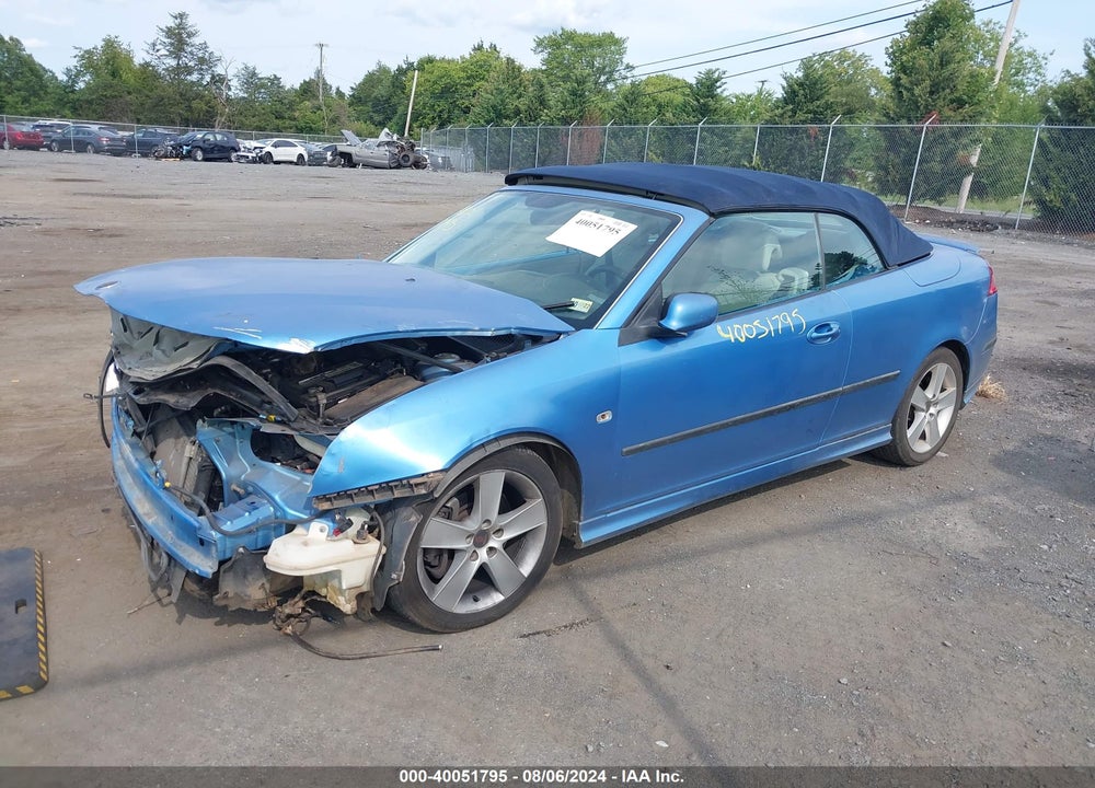 2007 SAAB 9 3 VIN: YS3FH71U476100597