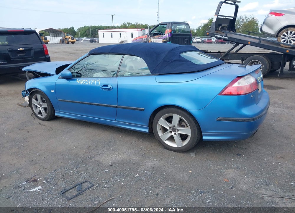 2007 SAAB 9 3 VIN: YS3FH71U476100597
