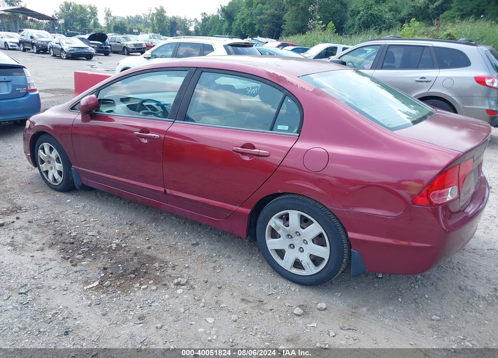 2008 HONDA CIVIC SDN LX VIN: 1HGFA16528L082552