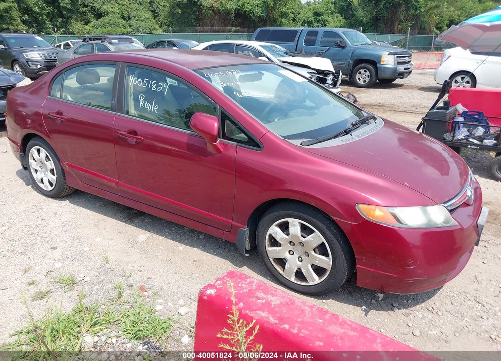 2008 HONDA CIVIC SDN LX VIN: 1HGFA16528L082552