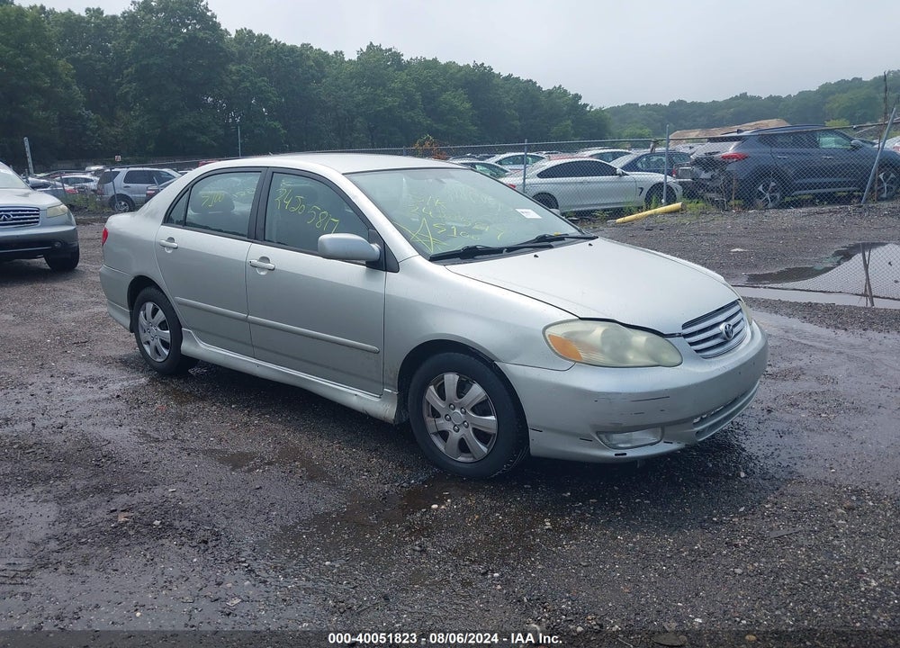 2004 TOYOTA COROLLA S VIN: 2T1BR32EX4C302996
