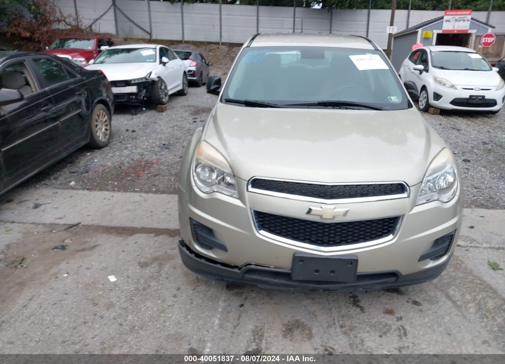 2013 CHEVROLET EQUINOX LS VIN: 1GNFLCEK4DZ115562