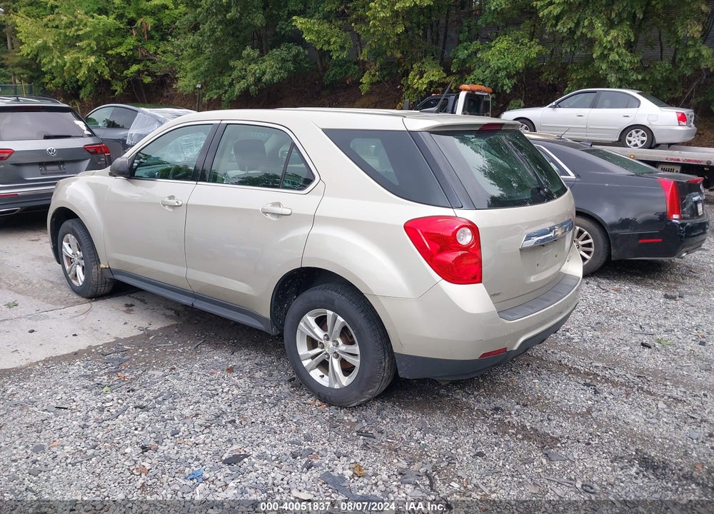 2013 CHEVROLET EQUINOX LS VIN: 1GNFLCEK4DZ115562