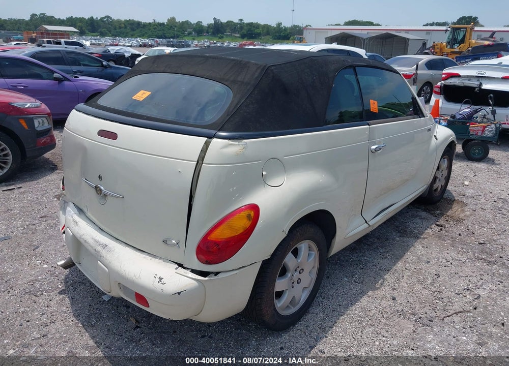 2005 CHRYSLER PT CRUISER VIN: 3C3EY45X45T590312