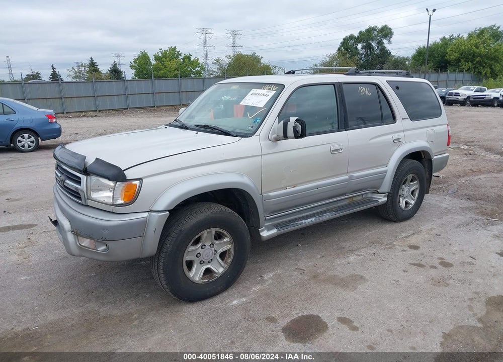 2000 TOYOTA 4RUNNER LIMITED V6 VIN: JT3HN87R0Y9038038