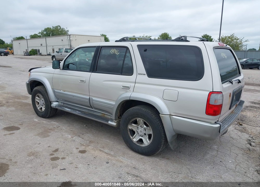 2000 TOYOTA 4RUNNER LIMITED V6 VIN: JT3HN87R0Y9038038