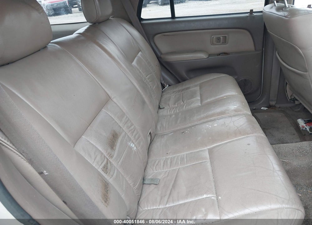 2000 TOYOTA 4RUNNER LIMITED V6 VIN: JT3HN87R0Y9038038