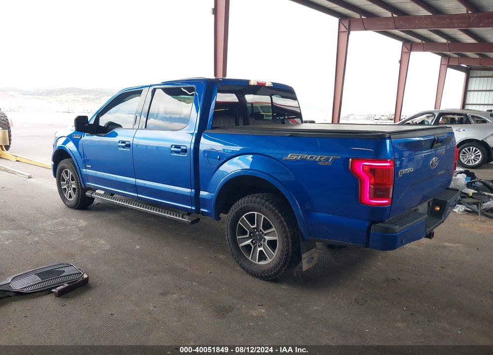 2016 FORD F-150 XLT VIN: 1FTEW1EP7GFA37635