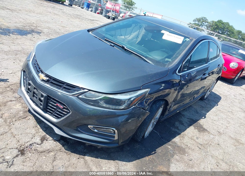 2017 CHEVROLET CRUZE PREMIER AUTO VIN: 3G1BF6SM4HS524520
