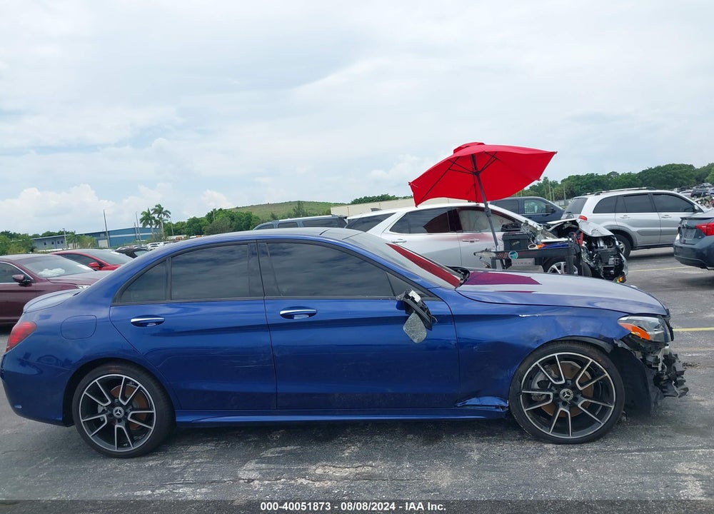 2021 MERCEDES-BENZ C 300 SEDAN VIN: W1KWF8DB1MR607390