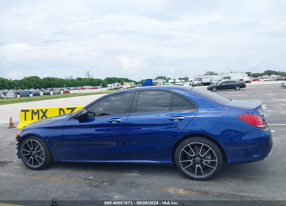 2021 MERCEDES-BENZ C 300 SEDAN VIN: W1KWF8DB1MR607390