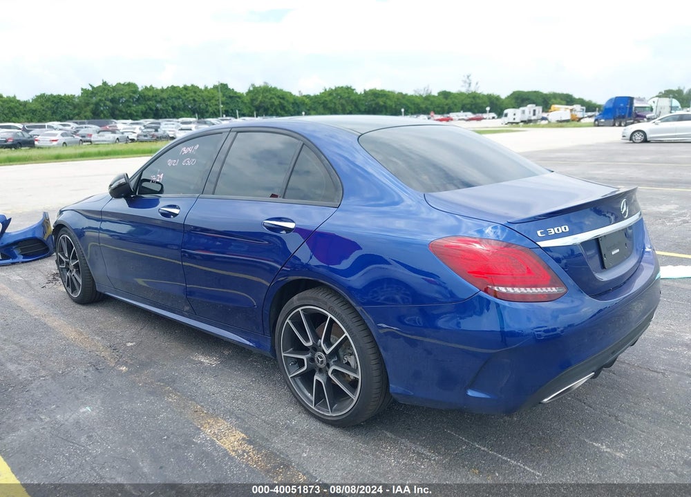 2021 MERCEDES-BENZ C 300 SEDAN VIN: W1KWF8DB1MR607390