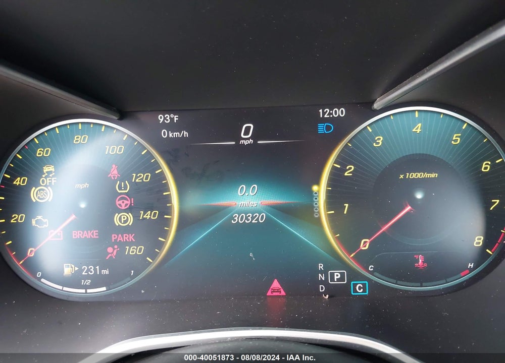 2021 MERCEDES-BENZ C 300 SEDAN VIN: W1KWF8DB1MR607390