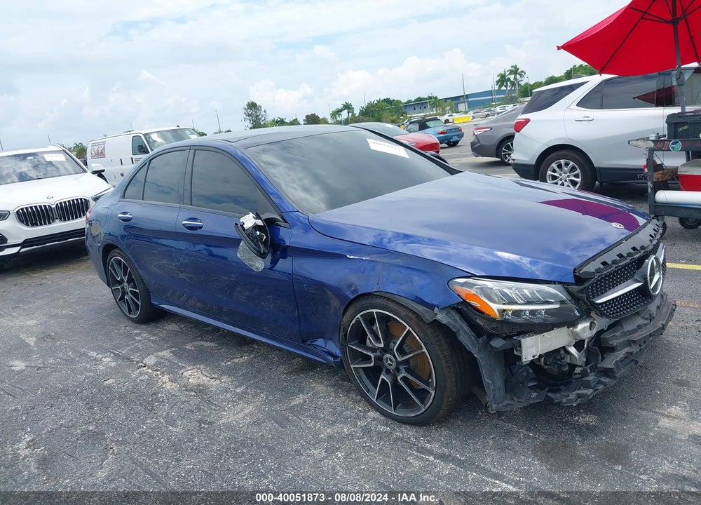 2021 MERCEDES-BENZ C 300 SEDAN VIN: W1KWF8DB1MR607390