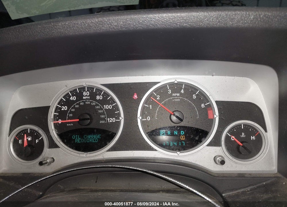 2008 JEEP PATRIOT LIMITED VIN: 1J8FF48WX8D657880
