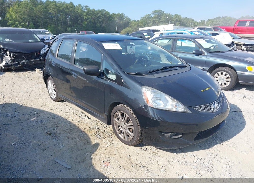 2009 HONDA FIT SPORT VIN: JHMGE886X9S032834