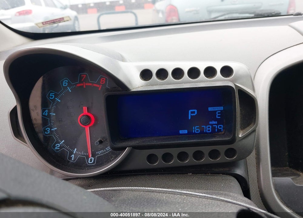 2012 CHEVROLET SONIC 2LT VIN: 1G1JC5SH0C4221535