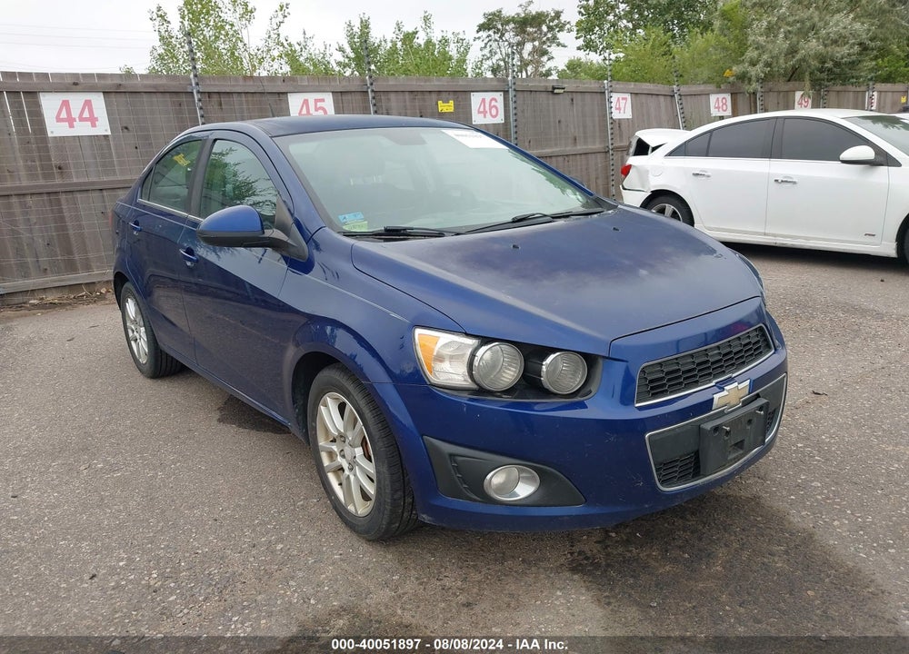 2012 CHEVROLET SONIC 2LT VIN: 1G1JC5SH0C4221535