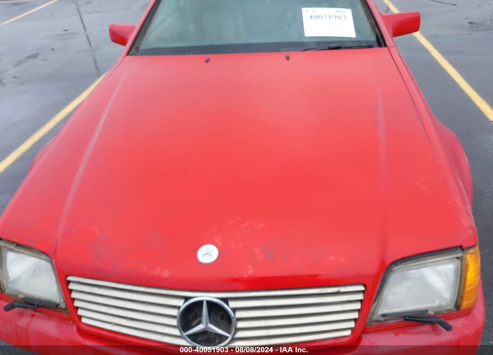 1993 MERCEDES-BENZ 500 SL VIN: WDBFA67E5PF079618