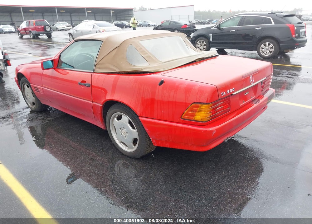 1993 MERCEDES-BENZ 500 SL VIN: WDBFA67E5PF079618