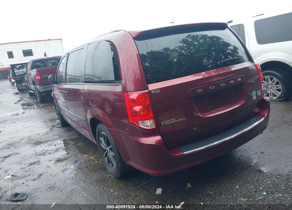 2017 DODGE GRAND CARAVAN GT VIN: 2C4RDGEG9HR766093