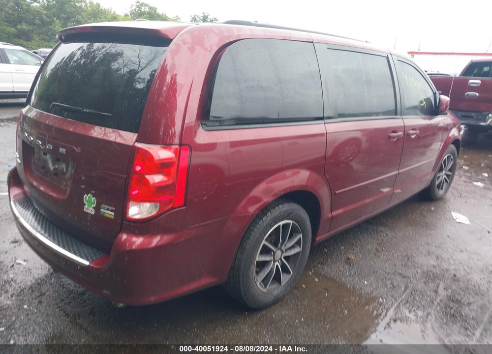 2017 DODGE GRAND CARAVAN GT VIN: 2C4RDGEG9HR766093