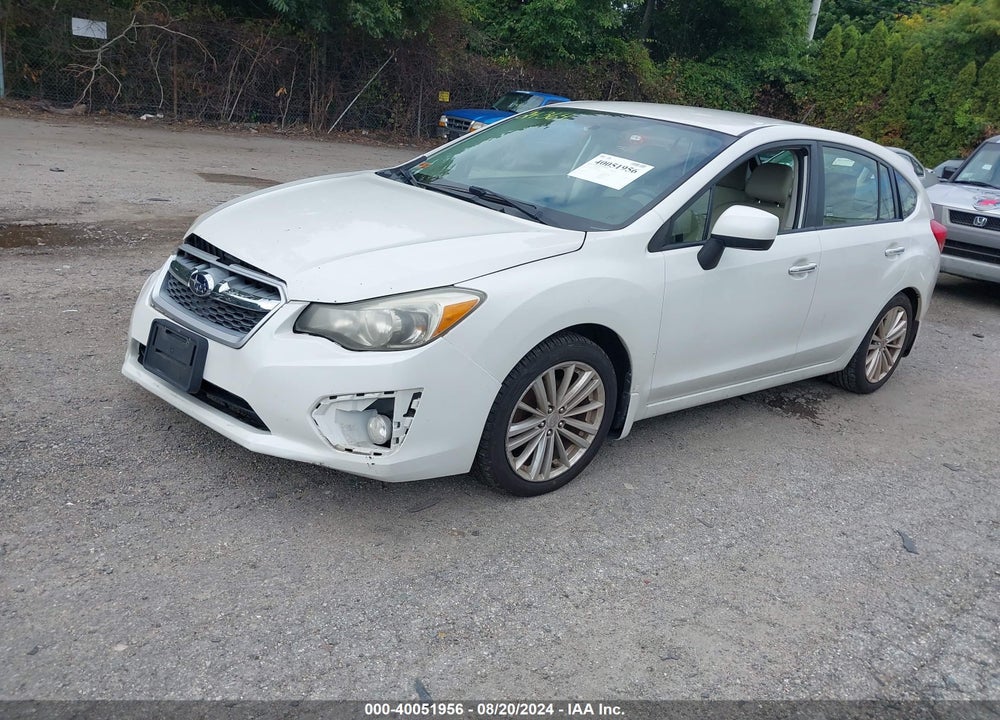 2013 SUBARU IMPREZA 2.0I LIMITED VIN: JF1GPAG6XDH806175