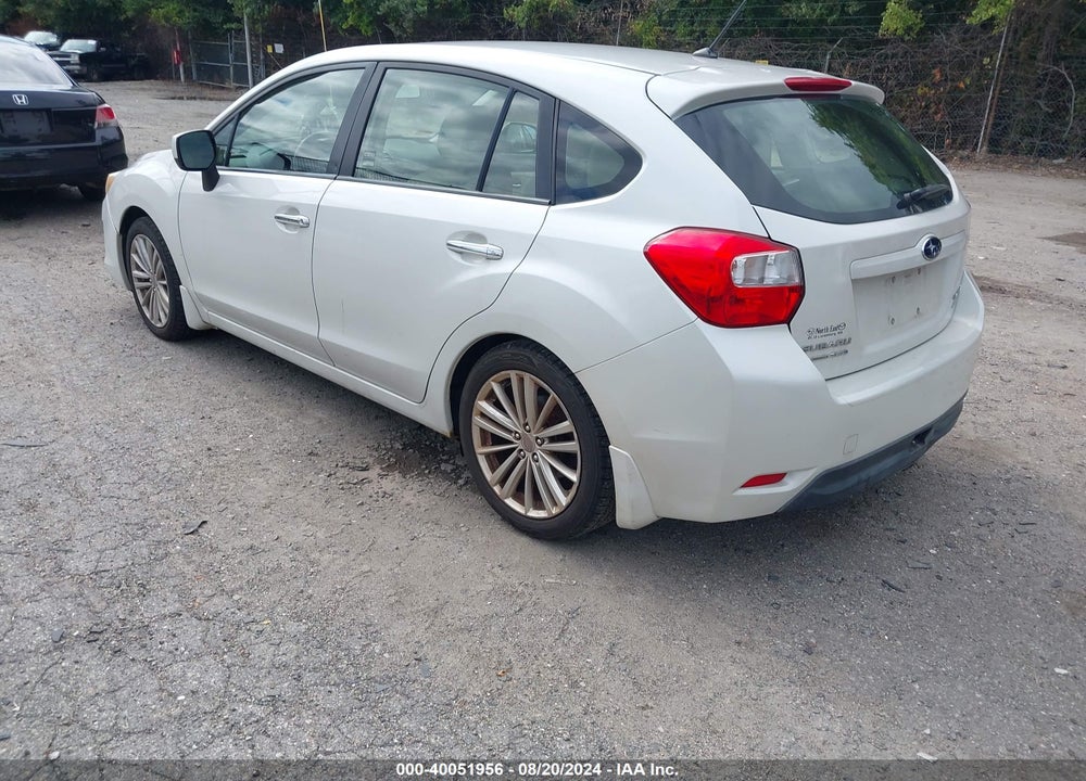 2013 SUBARU IMPREZA 2.0I LIMITED VIN: JF1GPAG6XDH806175