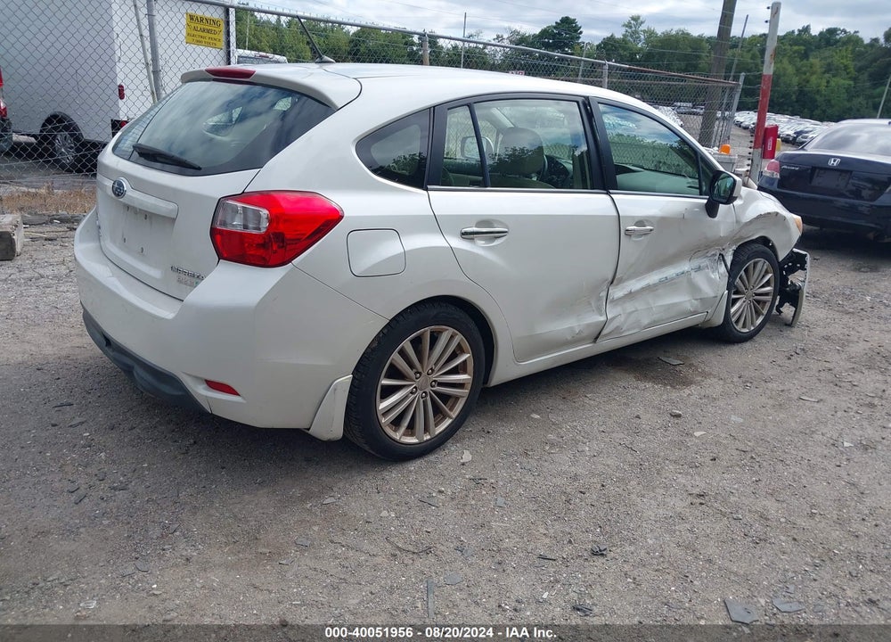 2013 SUBARU IMPREZA 2.0I LIMITED VIN: JF1GPAG6XDH806175