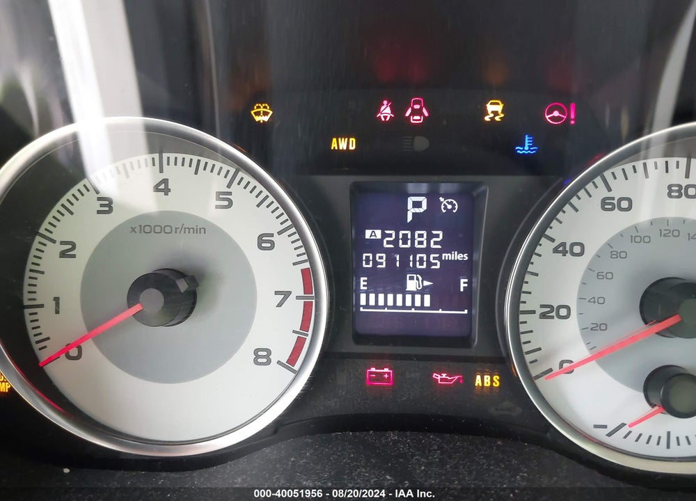 2013 SUBARU IMPREZA 2.0I LIMITED VIN: JF1GPAG6XDH806175