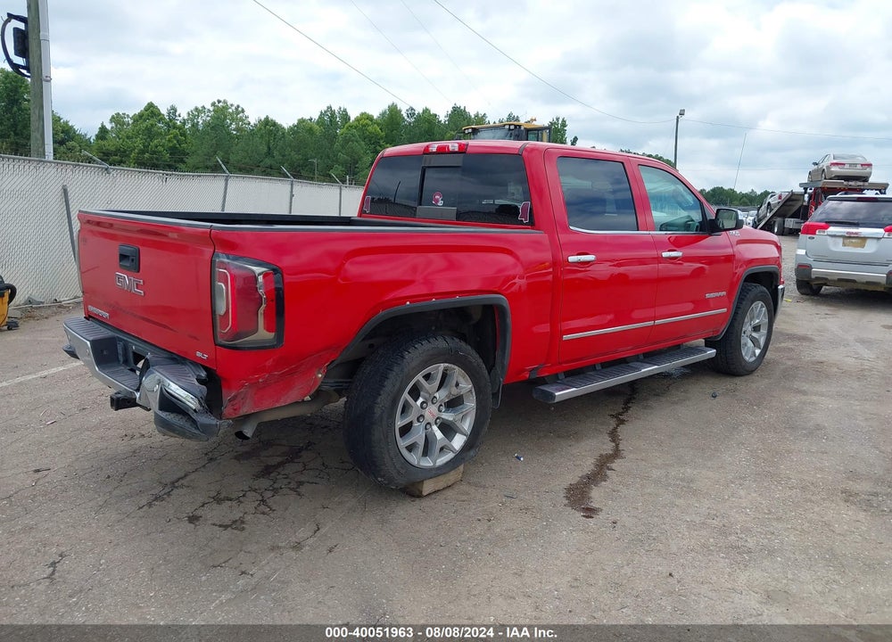 2018 GMC SIERRA 1500 SLT VIN: 3GTU2NEC3JG144831
