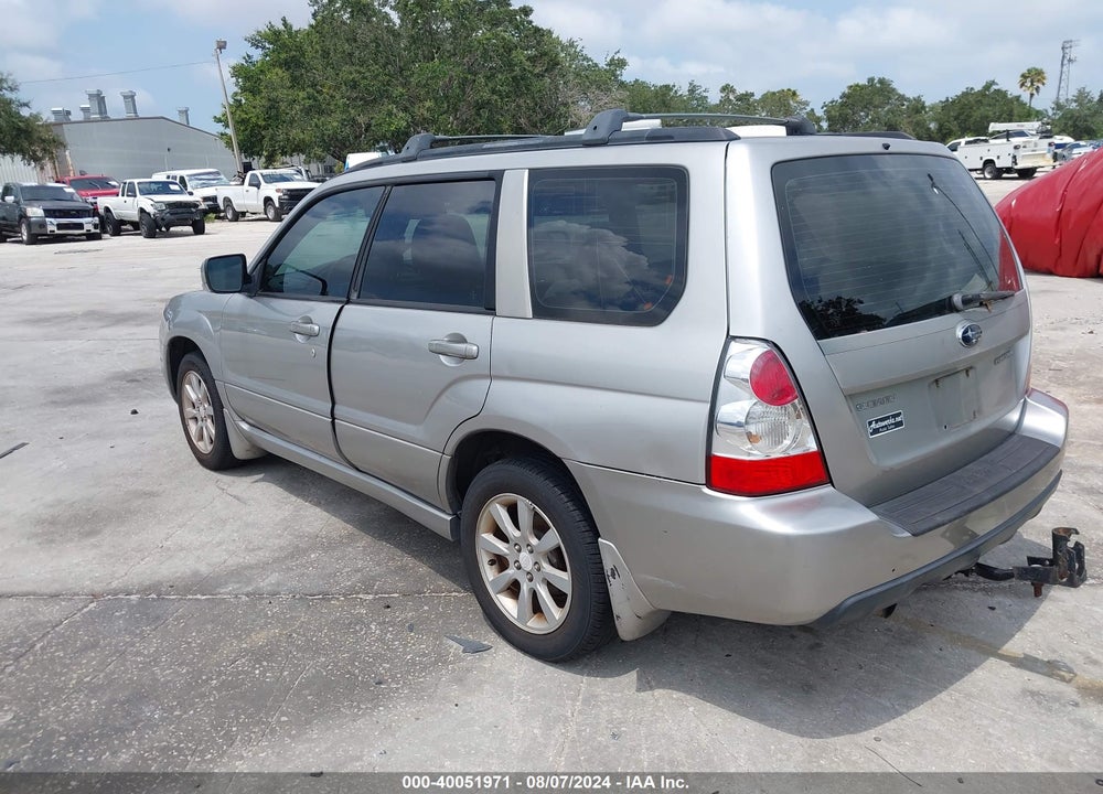2006 SUBARU FORESTER 2.5X VIN: JF1SG65646G730679