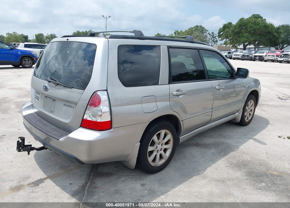 2006 SUBARU FORESTER 2.5X VIN: JF1SG65646G730679