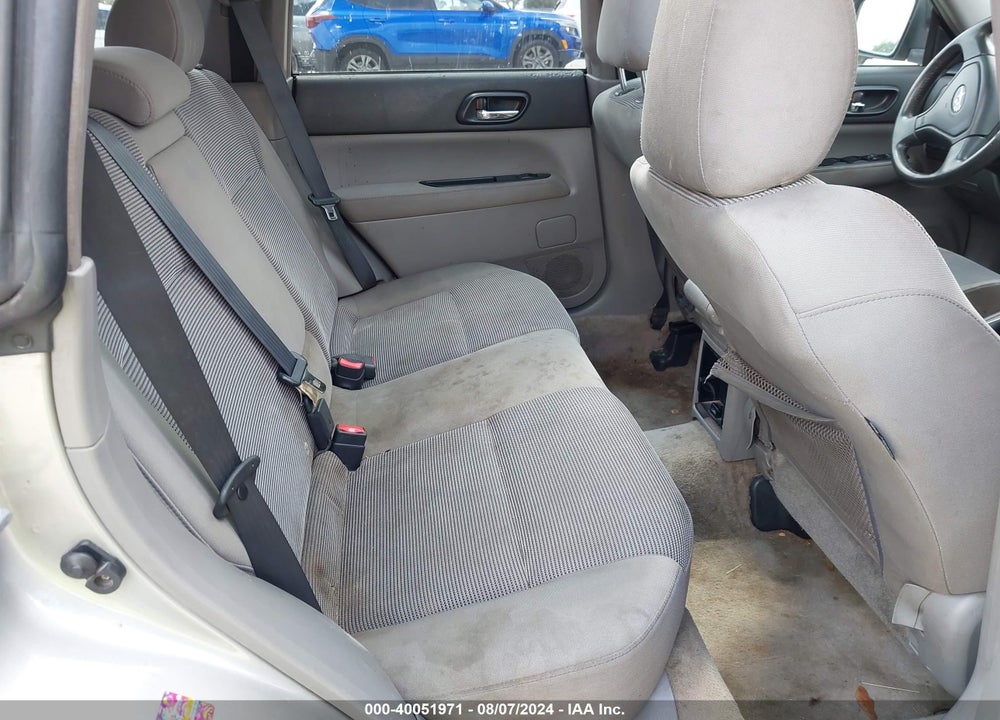2006 SUBARU FORESTER 2.5X VIN: JF1SG65646G730679