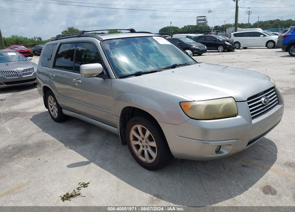 2006 SUBARU FORESTER 2.5X VIN: JF1SG65646G730679