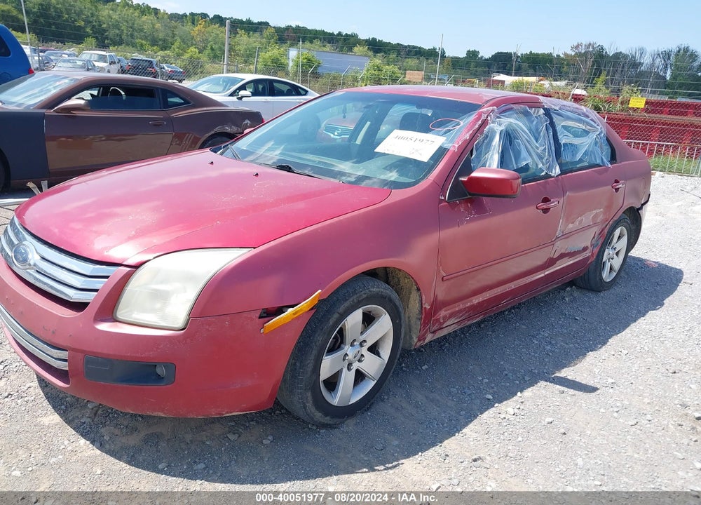 2006 FORD FUSION SE VIN: 3FAFP07Z46R165493