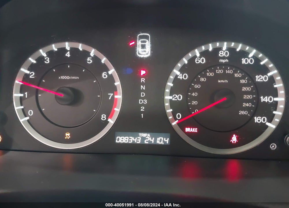 2012 HONDA ACCORD 2.4 LX VIN: 1HGCP2F39CA121874