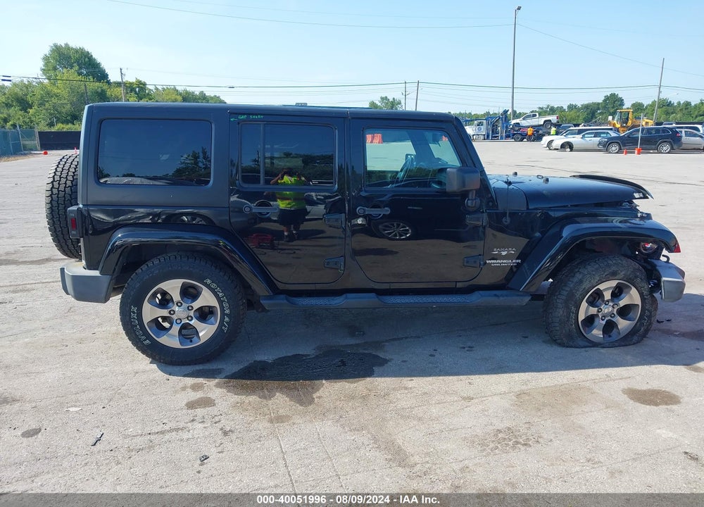 2016 JEEP WRANGLER UNLIMITED SAHARA VIN: 1C4BJWEG1GL226281