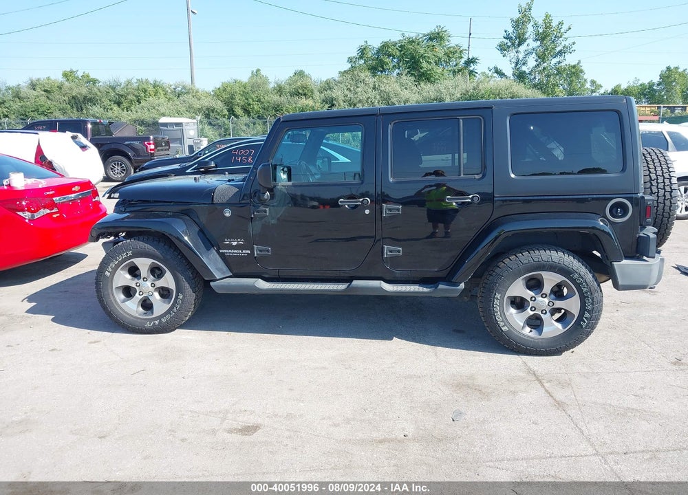 2016 JEEP WRANGLER UNLIMITED SAHARA VIN: 1C4BJWEG1GL226281