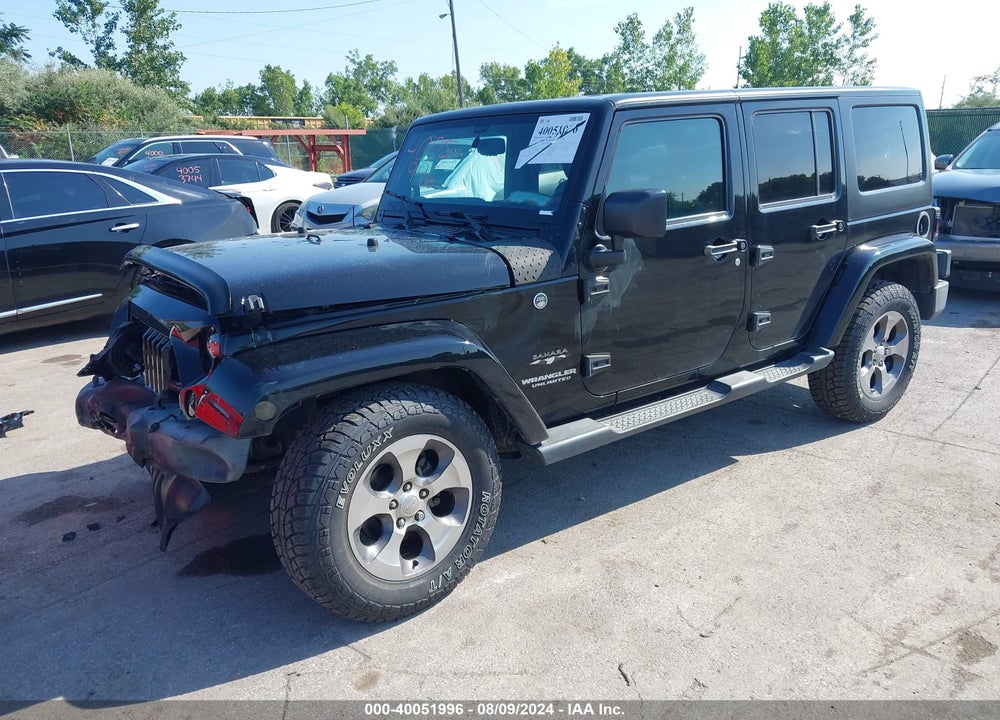 2016 JEEP WRANGLER UNLIMITED SAHARA VIN: 1C4BJWEG1GL226281