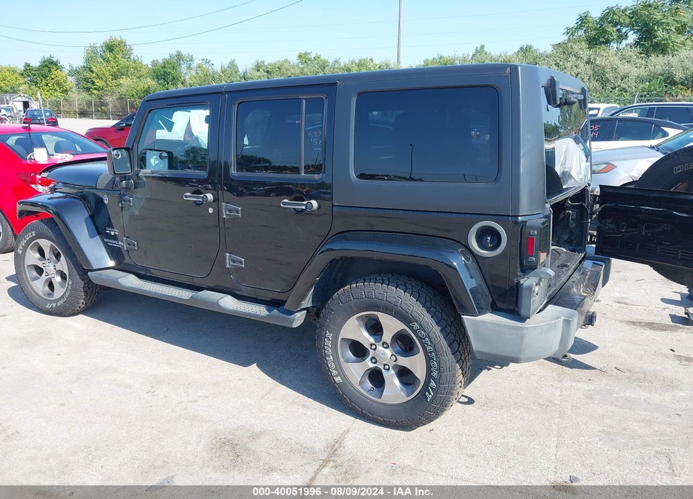 2016 JEEP WRANGLER UNLIMITED SAHARA VIN: 1C4BJWEG1GL226281