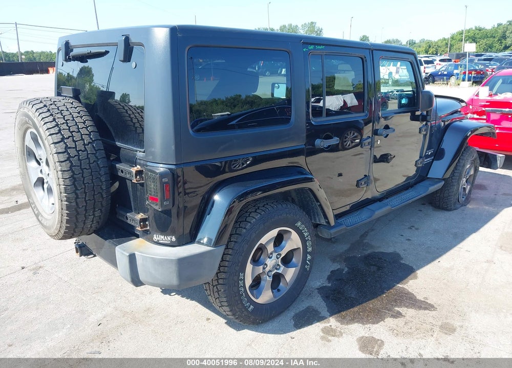 2016 JEEP WRANGLER UNLIMITED SAHARA VIN: 1C4BJWEG1GL226281