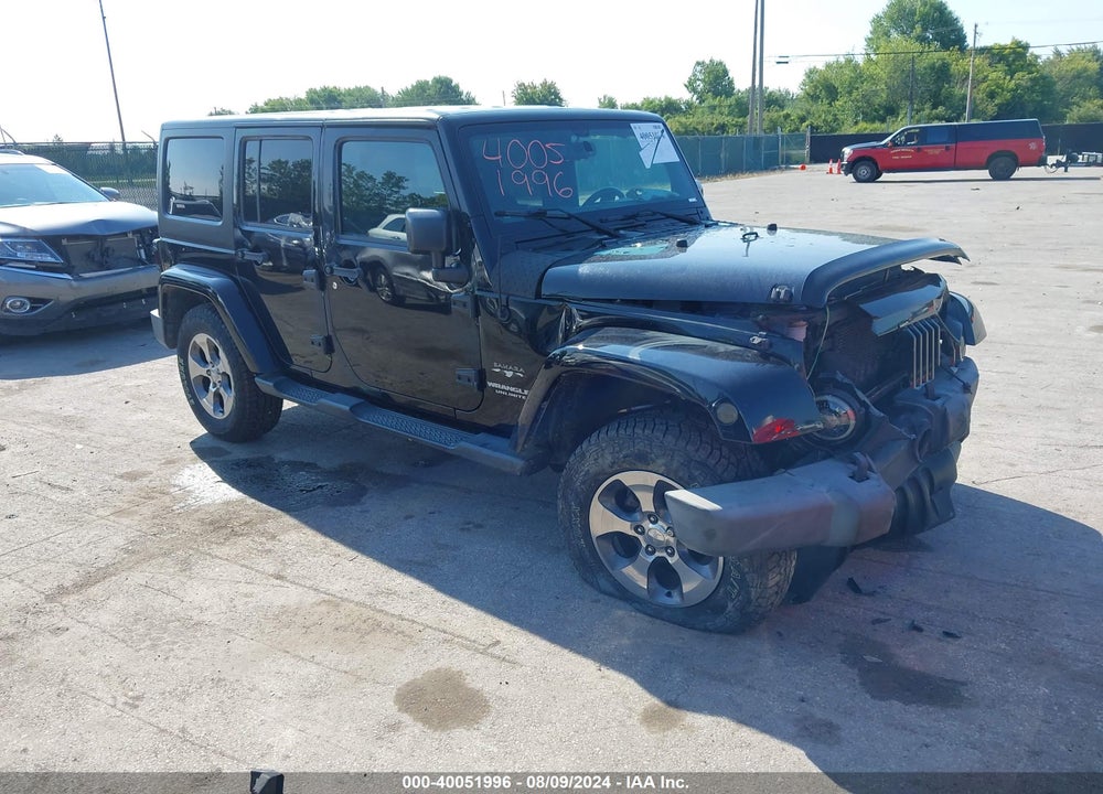 2016 JEEP WRANGLER UNLIMITED SAHARA VIN: 1C4BJWEG1GL226281